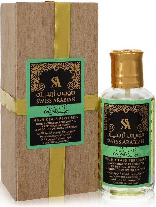 Actual product image Swiss Arabian Sandalia by Concentrated Perfume Oil Free From Alcohol (Unisex) 50 ml (Eau de parfum, 50 ml)