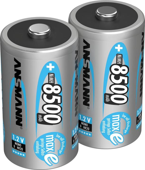 Actual product image Ansmann HR20 Max E (2 pcs., D, 8500 mAh)