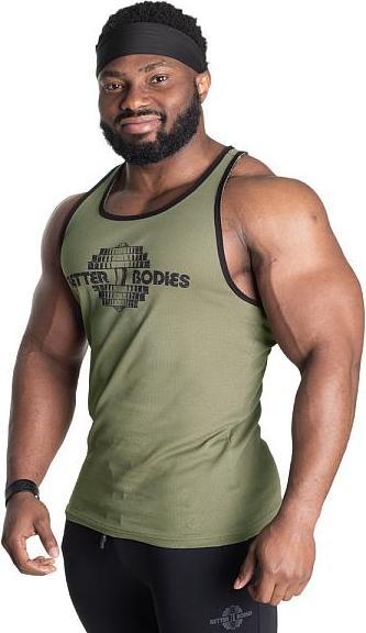 Actual product image Better Bodies Dumbbell T-Back - Washed Green (M)
