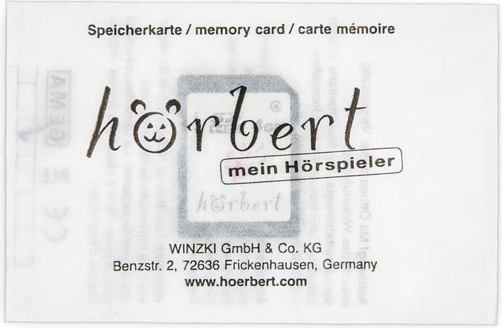 Image du produit Hörbert Éditions de cartes mémoire SDHC de 4 Go "Ballon de baudruche (4 Go, SDHC)