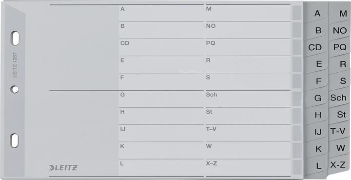 Leitz Register PP grey