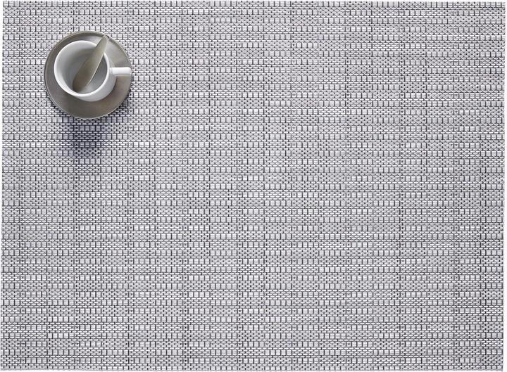 Immagine prodotto Chilewich Tovaglietta Rettangolo Grigio/Bianco, 36 cm x 48 cm (1 x, 36 x 48 cm)