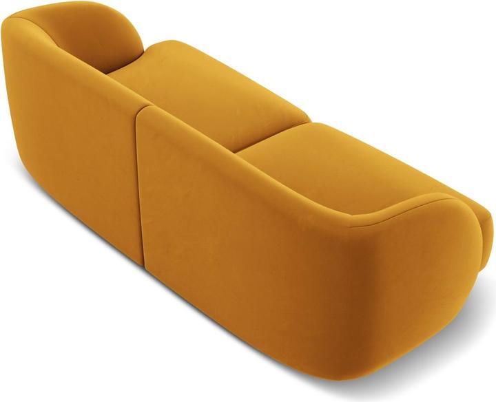 Image du produit Micadoni Bouclé Canapé, "Miley", 2 Places, 180x90x70Fabriqué en Europe (2 places, 3 places, 4 places)