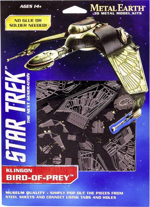 Produktbild Metal Earth Star Trek Klingon Bird of Prey