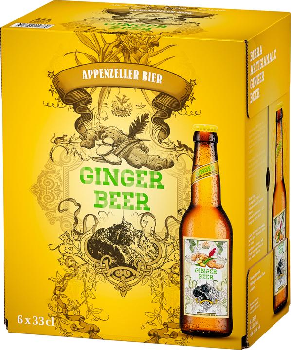 Produktbild Appenzeller Bier Ginger-Beer (6 x 33 cl)