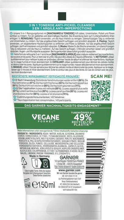 Image du produit Garnier Pure (150 ml)
