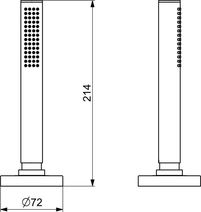 Immagine prodotto Hansa Set pronto per il montaggio HANSASTILO per carrello 5306 cromato (1 Tipi di raggi, 13.20 l/min)