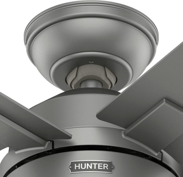 Immagine prodotto Hunter Fans Deckenventilator Zeal Silber mit Licht & Fernbedienung (45.70 dB)