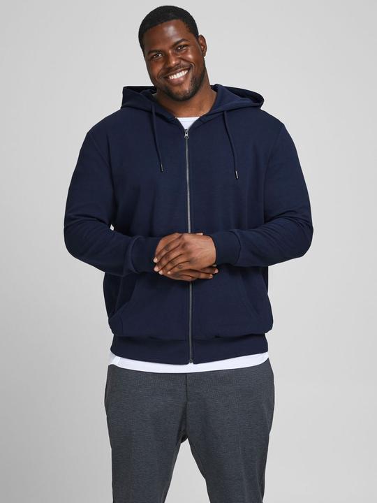 Produktbild Jack & Jones Durchgehender Reissverschluss Plus Size Hoodie (XXL)