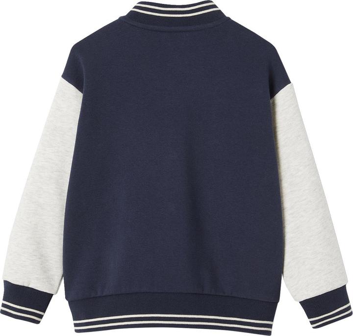 Image du produit Vertbaudet Jungen College-Sweatjacke mit Aufnäher Oeko-Tex (92)