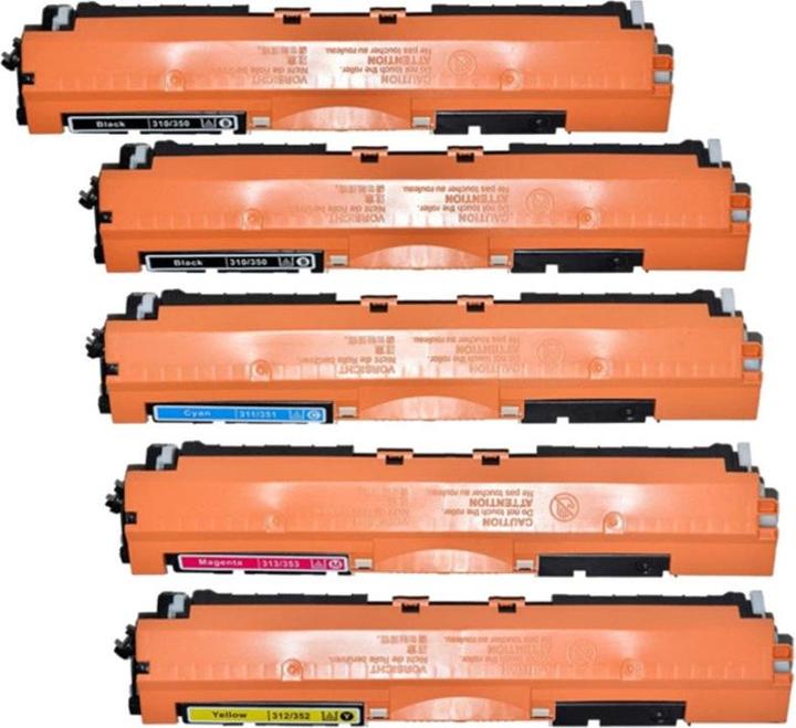 Produktbild Hermex Kompatibler Toner für HP Color LaserJet CP1025 (M, Y, BK, C)