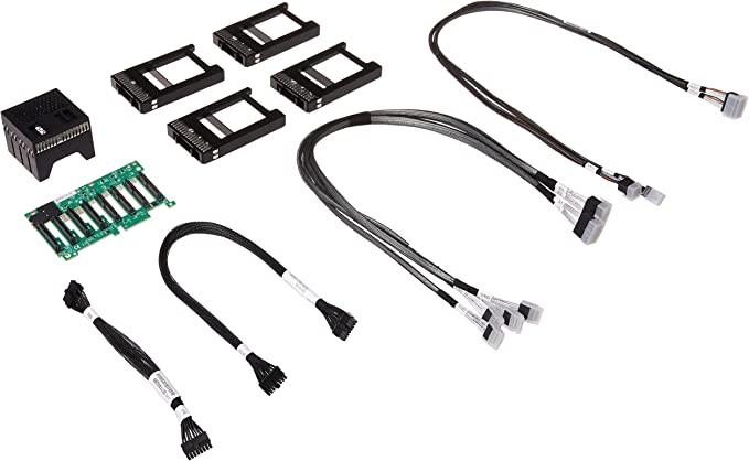 Actual product image Lenovo ISG ThinkSystem SR550/SR590/SR650 SAS/SATA/AnyBay 8-Bay X40 RAID Cable Kit