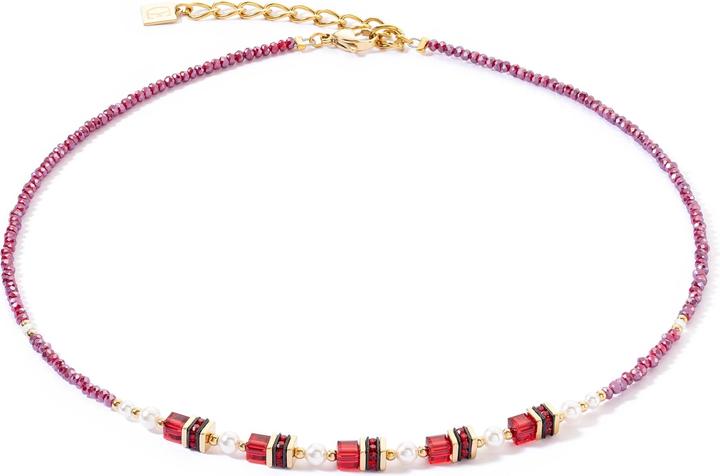 Produktbild Coeur de Lion Halskette Rot (Edelstahl)