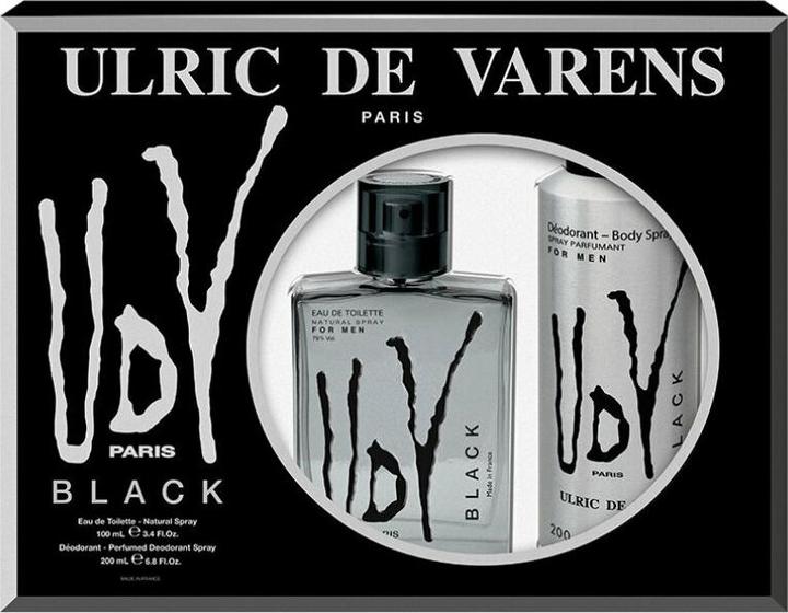 Produktbild Ulric De Varens Schwarze Eau de Toilette Vapo Set (Eau de Toilette, 200 ml)