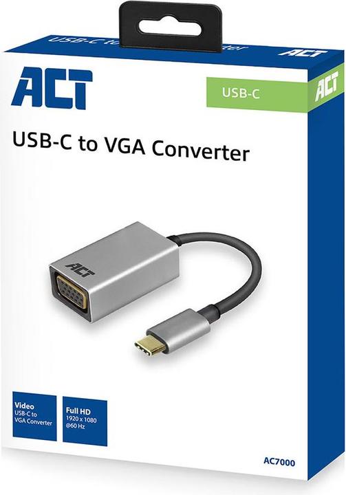 Actual product image USB-C – VGA (VGA, USB, 2.30 cm)