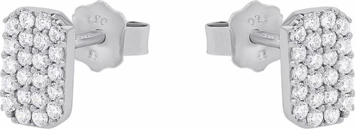 Actual product image Amor ear jewellery for women, 925 Sterling silver, zirconia synth. (Silver 925)