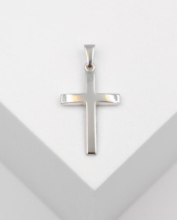 Produktbild Muau Kreuz (750/18K Weissgold)