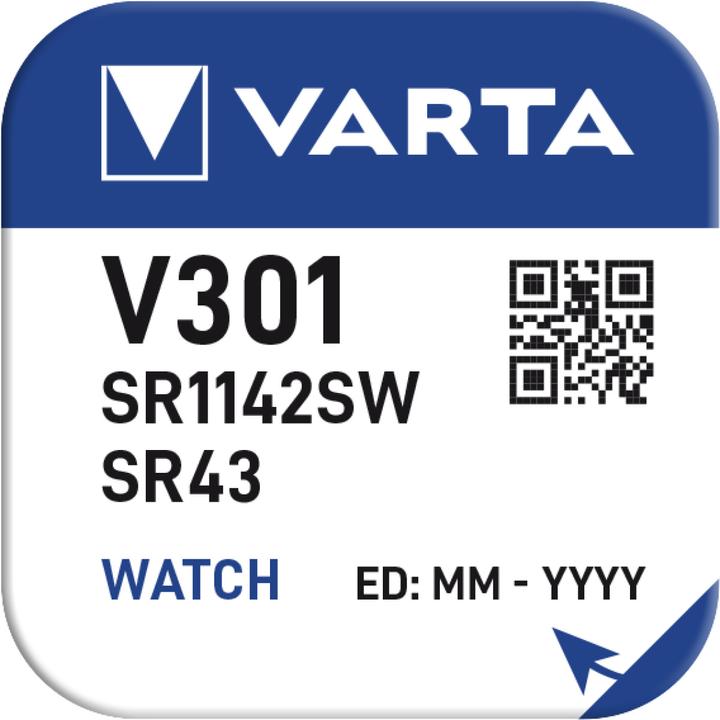 Produktbild Varta Uhren-Batterie (1 Stk., SR43, 82 mAh)