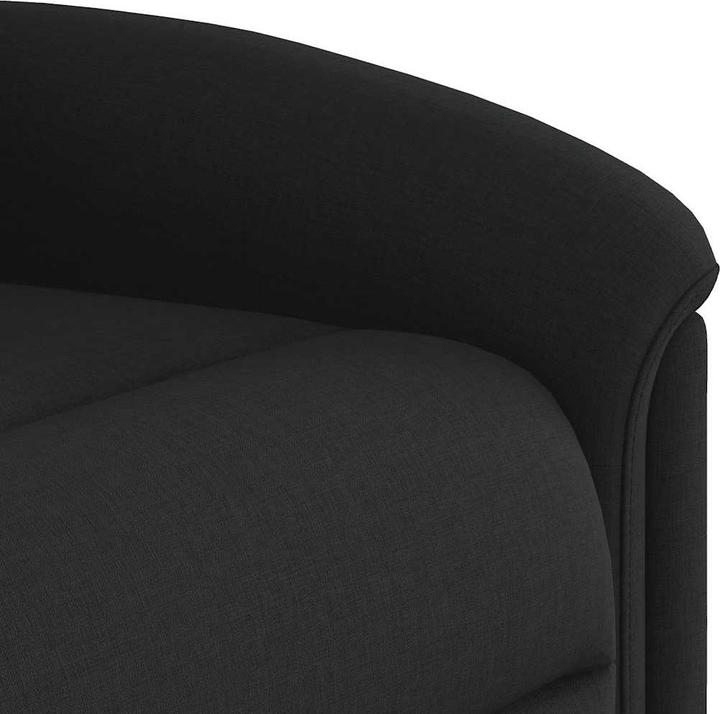 Produktbild VidaXL Massagesessel mit Aufstehhilfe Schwarz Stoff