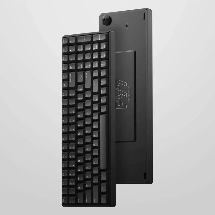 Immagine prodotto Iqunix F97 Dark Side Wireless RGB Cherry Red -n??pp??imist??, musta (Ing. Int., Senza fili)