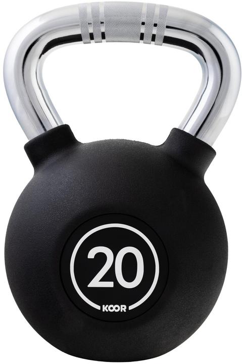 Koor Kettlebell 20 kg, Schwarz