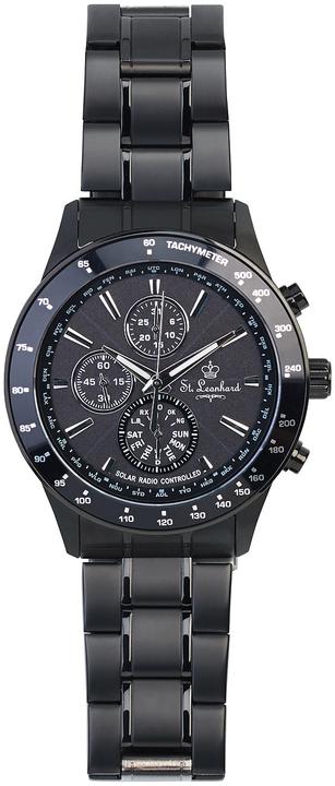 Actual product image St. Leonhard Men's Radio-Controlled Wristwatch, Solar Powered