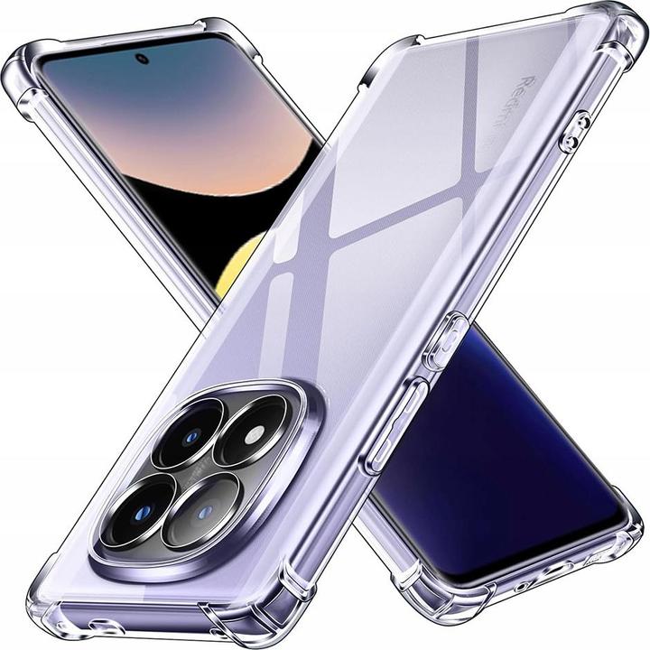 Immagine prodotto Techsuit - Shockproof Clear Silicone - Xiaomi Redmi Note 14 Pro+ 5G - Clear (Xiaomi Redmi Note 14 Pro+ 5G)