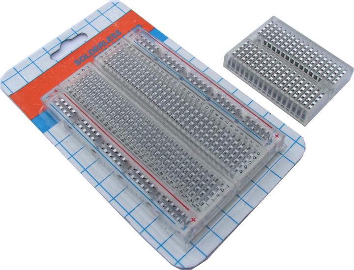 Actual product image OEM Set: Breadboard Transparent ZYJ-60 and 170 (Breadboard)