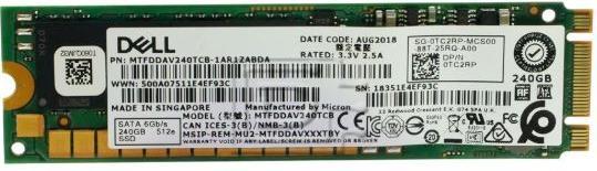 Immagine prodotto Dell 240GB SSD SATA M.2 for BOSS (240 GB, M.2)