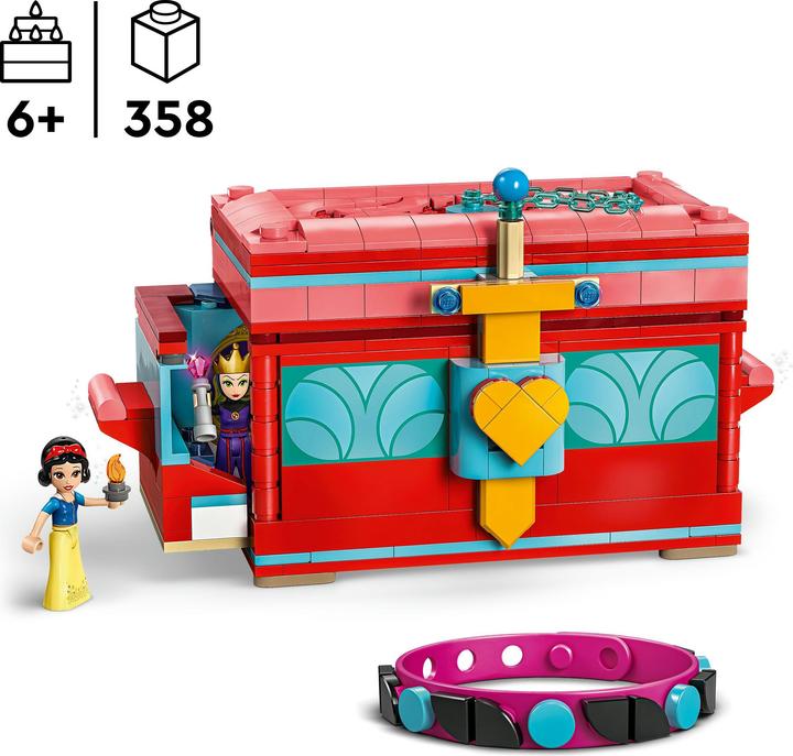 Produktbild LEGO Schneewittchens Schmuckkassette (43276, LEGO Disney)