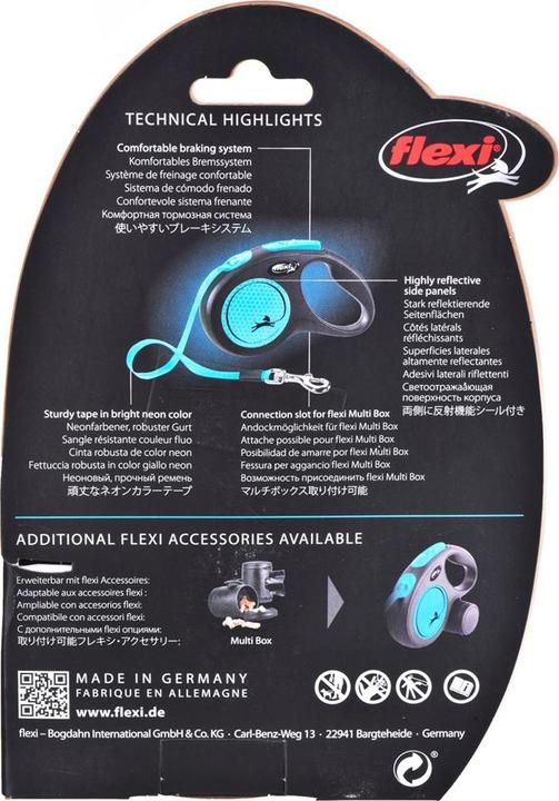 Image du produit Flexi Nouveau néon (S, Chien, Général)