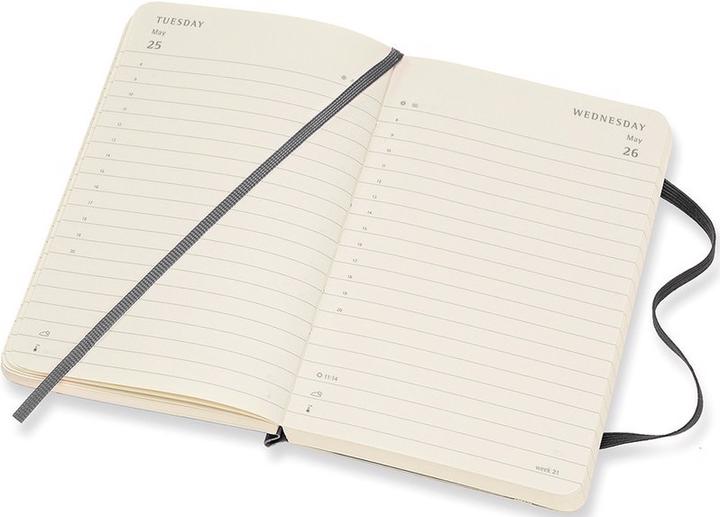 Image du produit Moleskine Agenda de poche (A6, Couverture rigide, Anglais)
