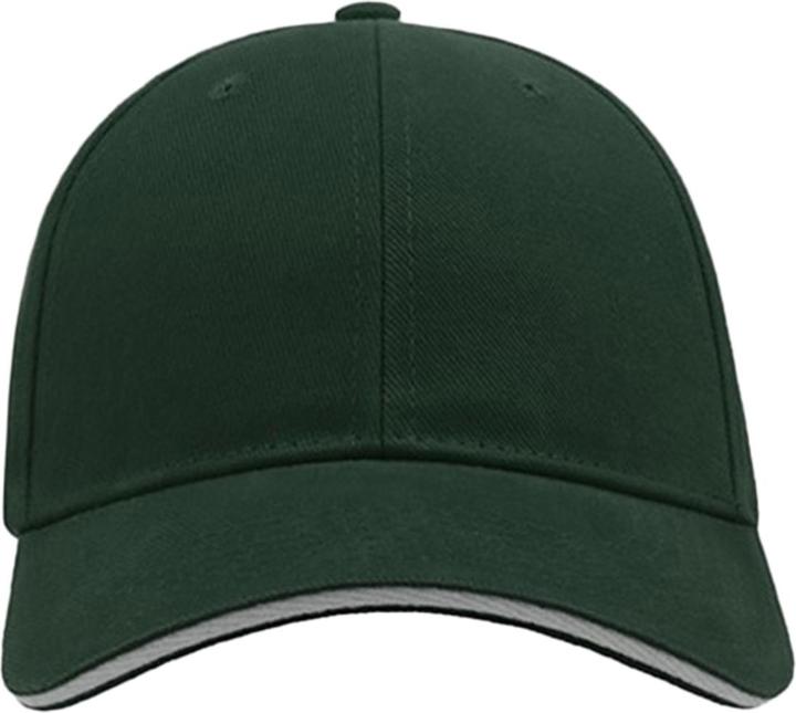 Image du produit Atlantis Casquette de baseball Liberty à 6 panneaux en coton brossé (Taille unique)