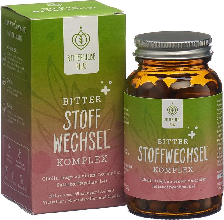 Produktbild Bitterliebe Bitter Stoffwechsel Komplex (90 Stück, Kapseln, 203 g)