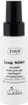 Produktbild Ziaja Goat'S Milk Ultralight Face Cream Spf15 - Smoothing Face Cream (50 ml)
