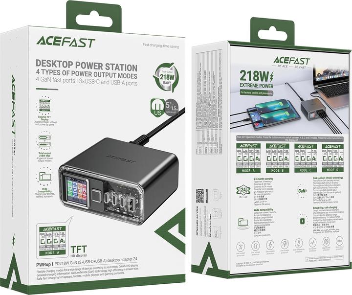 Productafbeelding Acefast Desktop Power Station (4 Havens)