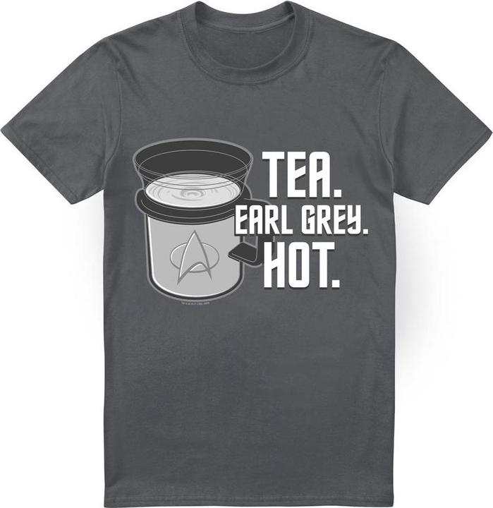 Actual product image Mens Earl Grey T-Shirt (S)