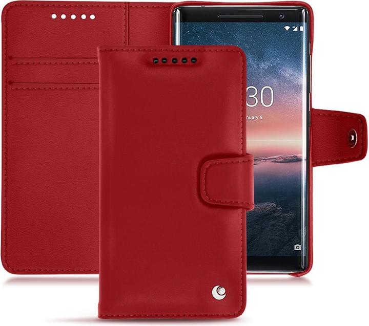 Noreve Lederschutzhülle Wallet (Nokia 8 Sirocco)