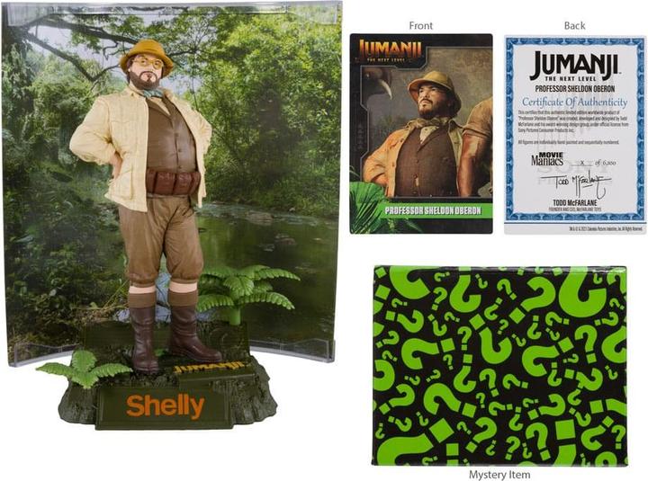 Actual product image McFarlane Jumanji Movie Maniacs action figure Shelly 15 cm
