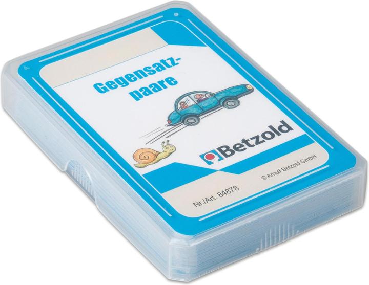 Image du produit Betzold Jeu de cartes vocabulaire de base - pour le cylindre magique (Allemand)