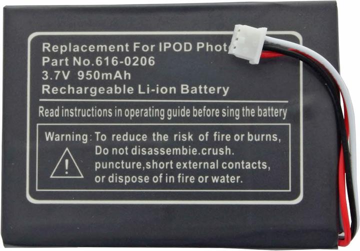 Produktbild AccuCell Akku für Apple iPod-4, 616-0183, 616-0206
