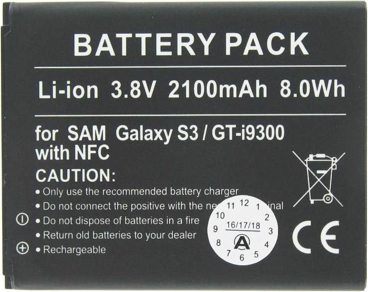 Immagine prodotto Samsung Batteria Galaxy S III i9300 con antenna NFC integrata