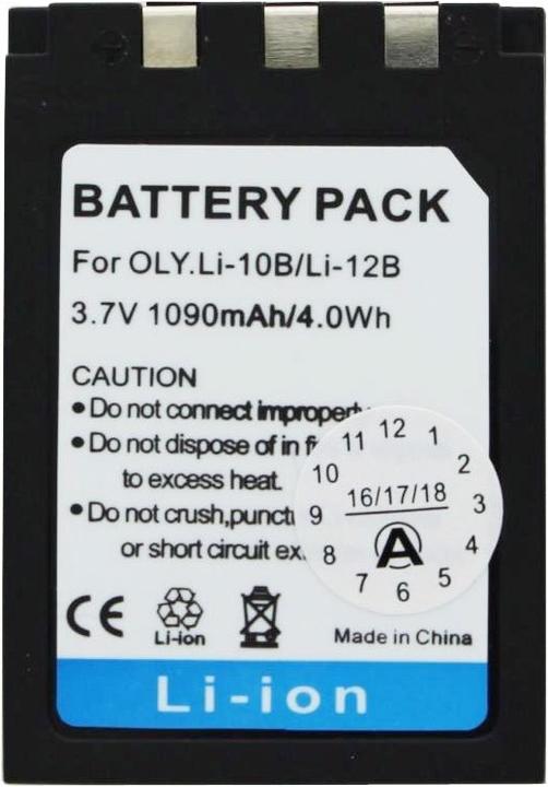 Image du produit Olympus Batterie LI-10B, LI-12B (Batterie)