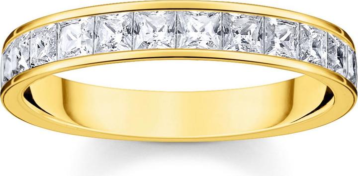 Produktbild Thomas Sabo Ring Weisse Steine Pavé Gold (52, 925 Silber)