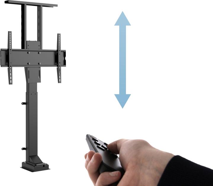 Actual product image Multibrackets TV Lift Large, 37" - 65", black, stroke 900mm (65", 50 kg)