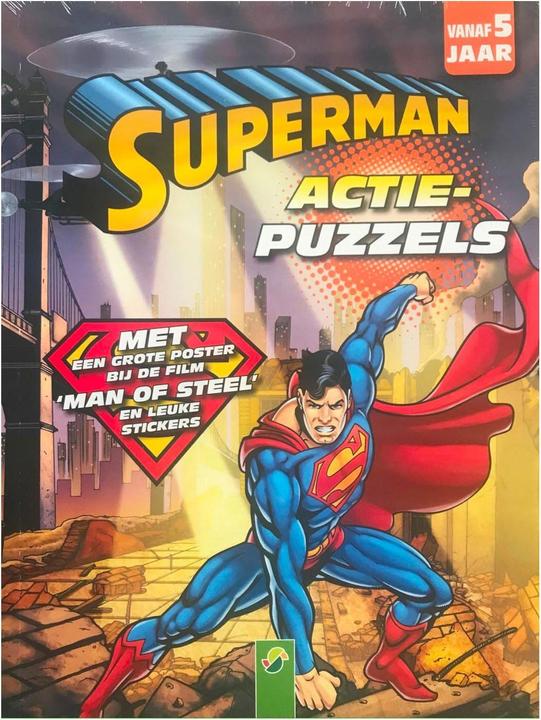 Image du produit Superman Action Letter Puzzles, Mazes Activity Book