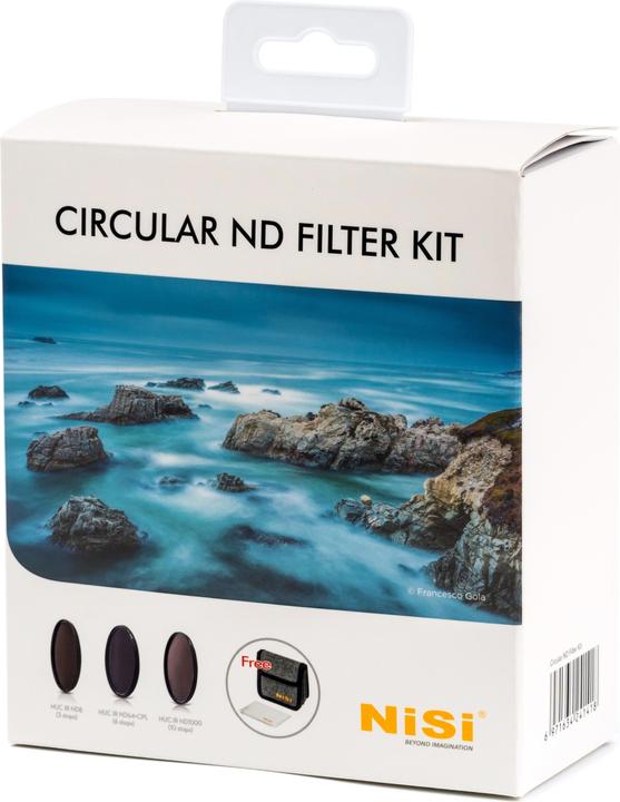 Immagine prodotto Nisi Kit di filtri circolari ND (77 mm, Filtri grigi)