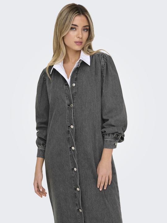 Actual product image Only ONLBEATE midi dress denim dress (L)