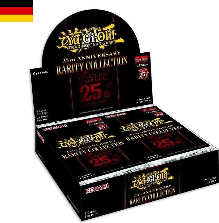 Immagine prodotto Yu-Gi-Oh ! TCG 25° Anniversario Rarità Collezione booster présentoir (24) *ALLEMAND* (Tedesco, Display del booster)