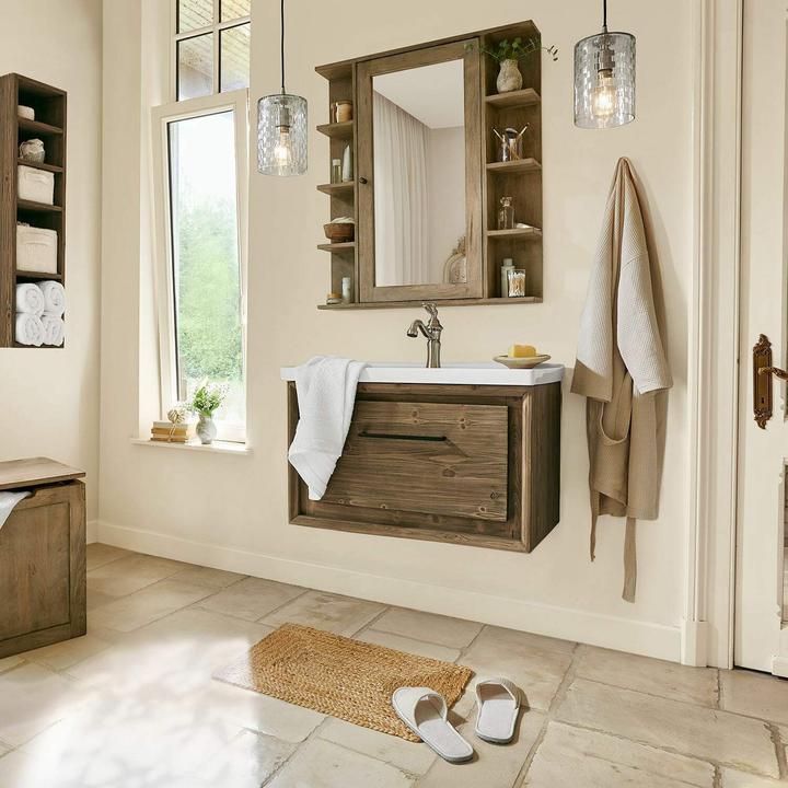 Produktbild Loberon Badematte Busselton braun (60 cm, H, B 40)